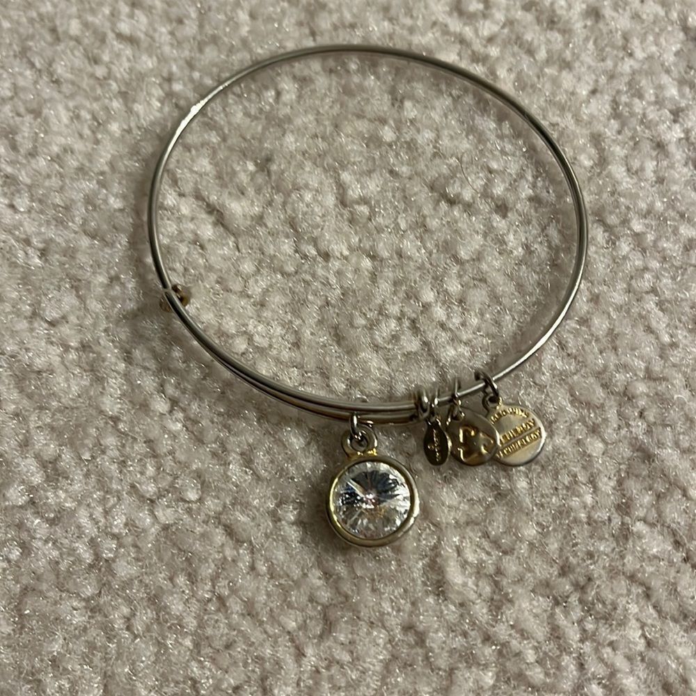 Alex and ani clear stone